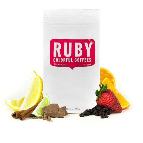 Ruby coffee - Specialty Coffee in Delicious and Fun Flavors. Roasted in small batches to ensure premium flavor. Caramel Apple, Jamaican Me Crazy, Pumpkin Spice, Monster Mint Cookie, and Home Brew. Free Shipping. Try all the different flavors with …